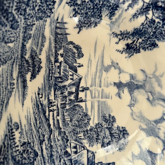 Vintage Ridgway Staffordshire Ironstone "Meadow Sweet" Bowls - Set of 3 - Picture 3 of 5